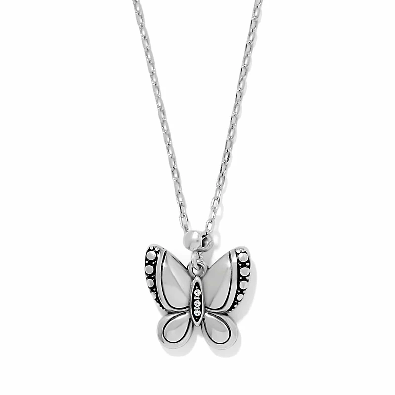 Trust Your Journey Petite Butterfly Necklace