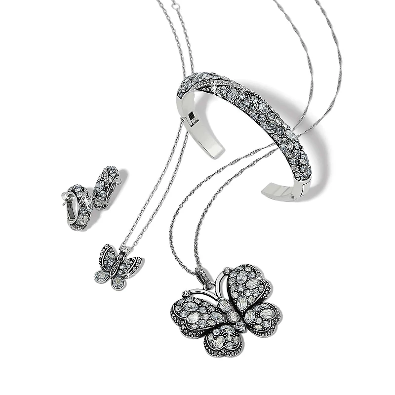 Trust Your Journey Petite Butterfly Necklace