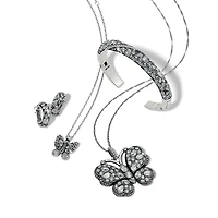 Trust Your Journey Petite Butterfly Necklace