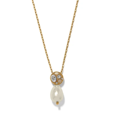 Trust Your Journey Petite Pearl Necklace