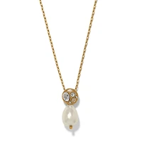 Trust Your Journey Petite Pearl Necklace
