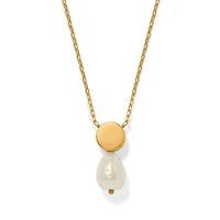 Trust Your Journey Petite Pearl Necklace