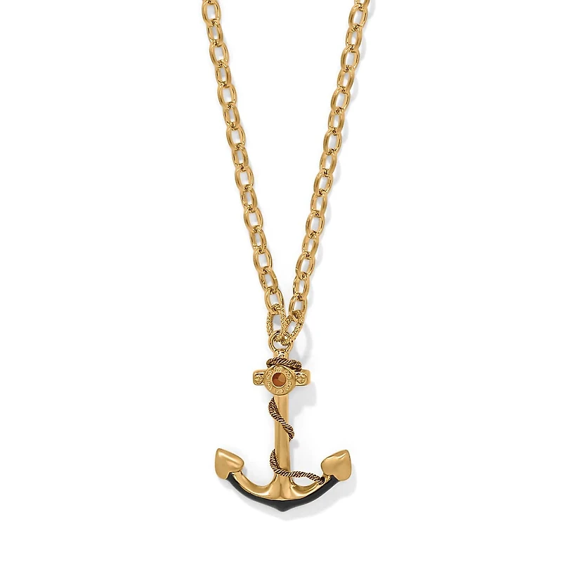 Twilight Waters Anchor Necklace