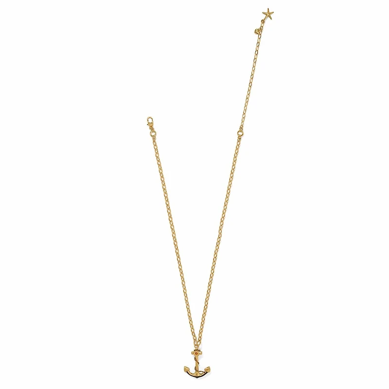 Twilight Waters Anchor Necklace