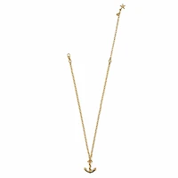 Twilight Waters Anchor Necklace
