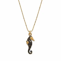 Twilight Waters Seahorse Necklace