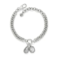 Twinkle Luxe Charm Link Bracelet