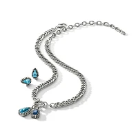 Twinkle Luxe Charm Link Necklace