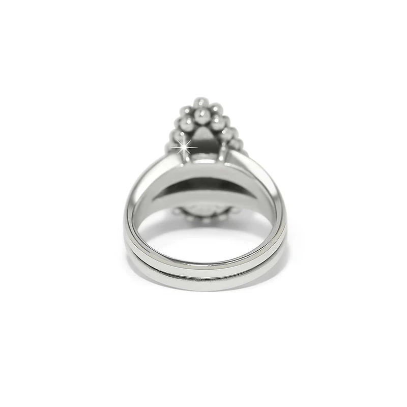 Twinkle Luxe Teardrop Ring