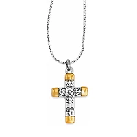 Venezia Cross Reversible Necklace