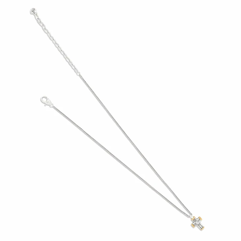 Venezia Petite Cross Necklace