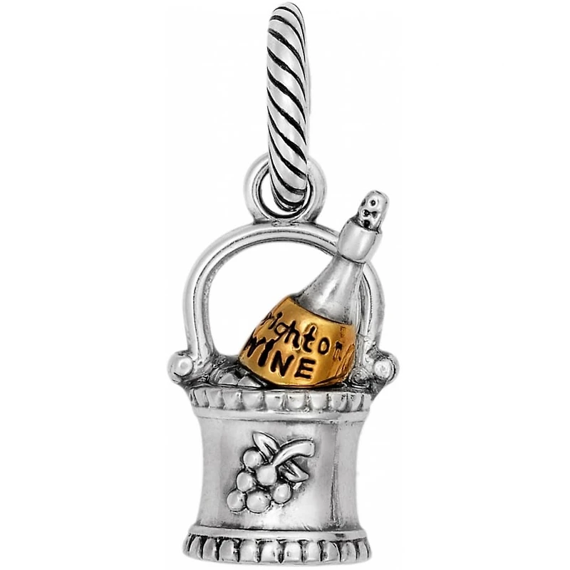 Wine O' Clock Charm