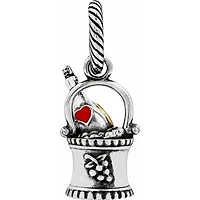 Wine O' Clock Charm