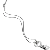 Alcazar Charm Badge Clip Necklace