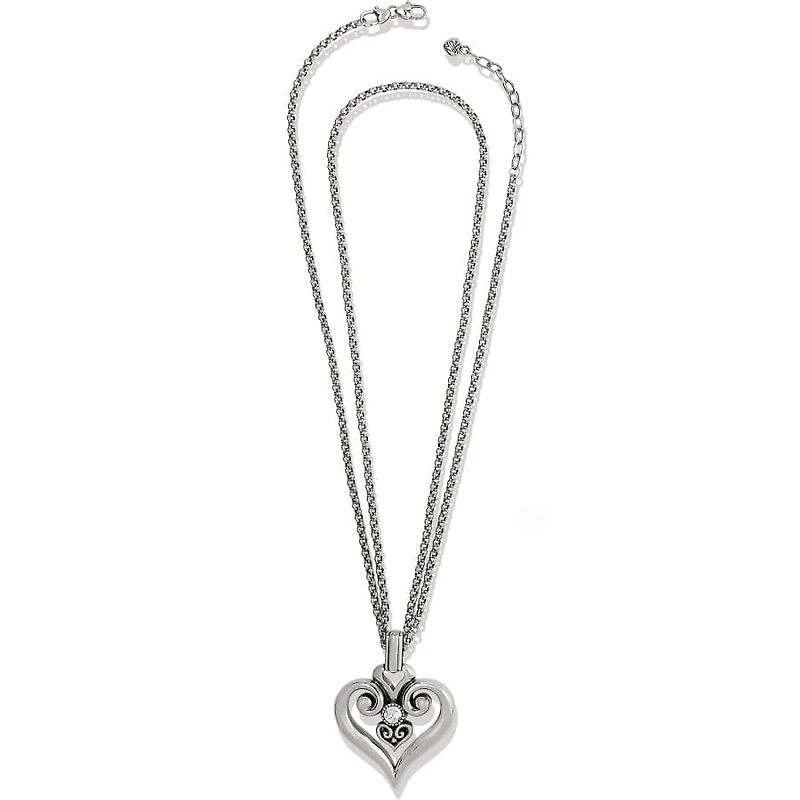 Alcazar Heart Glint Convertible Necklace