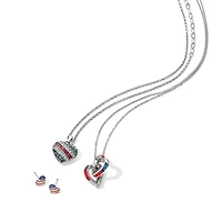Americana Heart Necklace