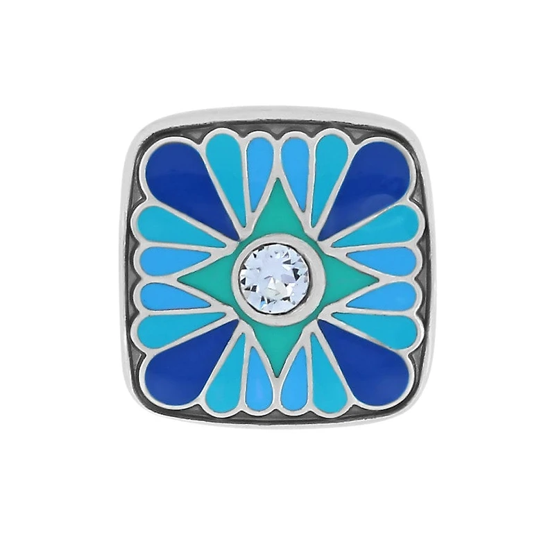 Casablanca Blues Pillow Bead