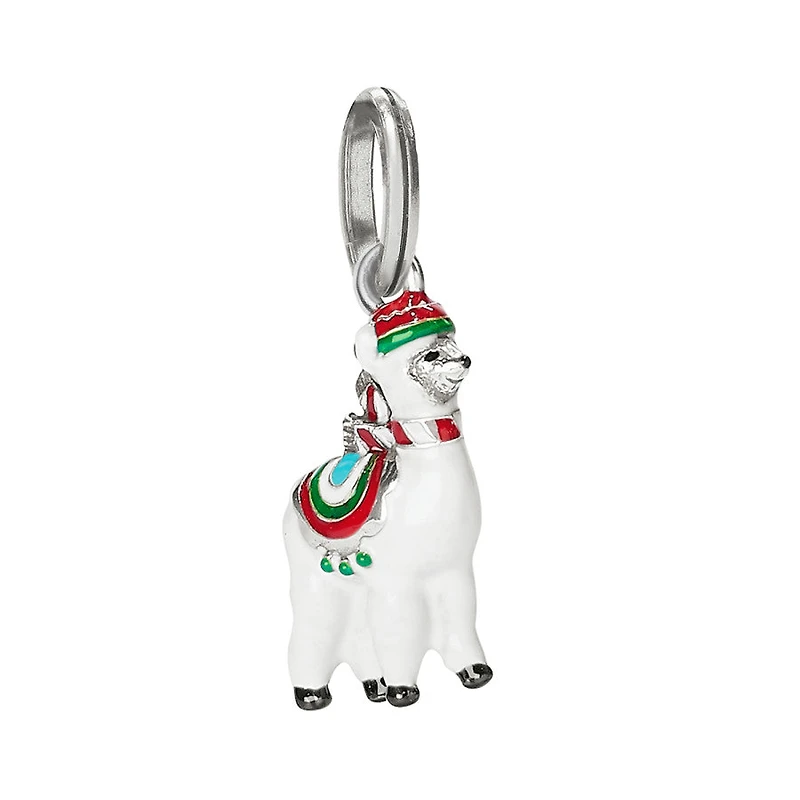 Christmas Llama Charm