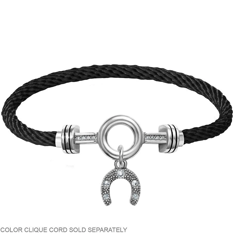 Color Clique Cord Lucky Horseshoe Ornament