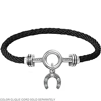 Color Clique Cord Lucky Horseshoe Ornament
