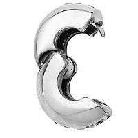 Color Clique Round Pave Bead