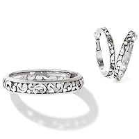 Contempo Hoop Bangle Jewelry Gift Set
