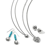 Contempo Nuevo Azul Dome French Wire Earrings