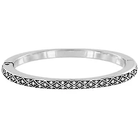 Diamond Hinged Bangle