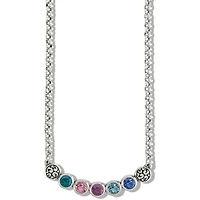 Elora Gems Dots Curve Necklace