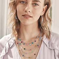Elora Gems Multi Layer Necklace