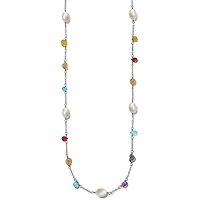 Eye Candy Pearl Long Necklace