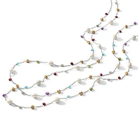 Eye Candy Pearl Long Necklace