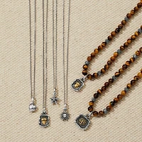 Ferrara Virtue Bead Oak Tree Necklace