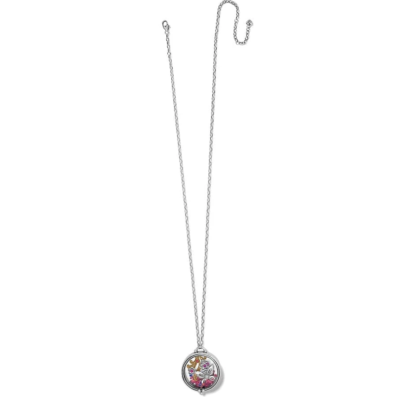 Flower Duet Shaker Necklace