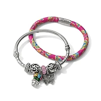 French Garden Butterfly Woodstock Bracelet