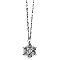 Glint Snowflake Necklace