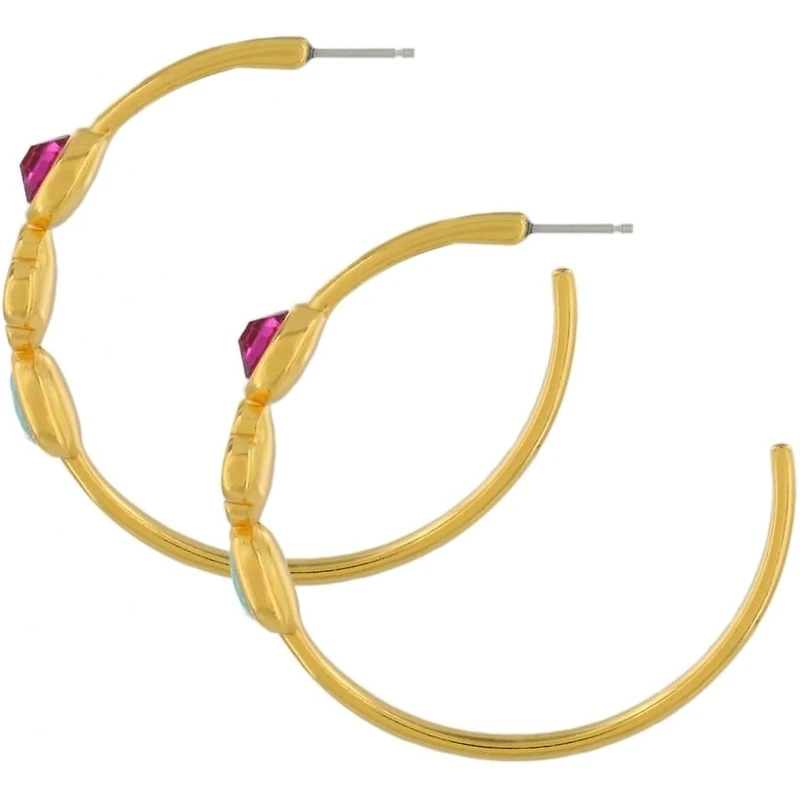 Haute Socialite Hoop Earrings