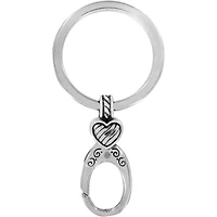 Heart Charm Key Fob