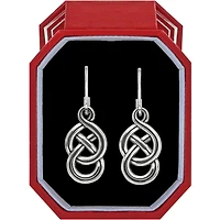 Interlok Braid Petite Leverback Earrings Gift Box