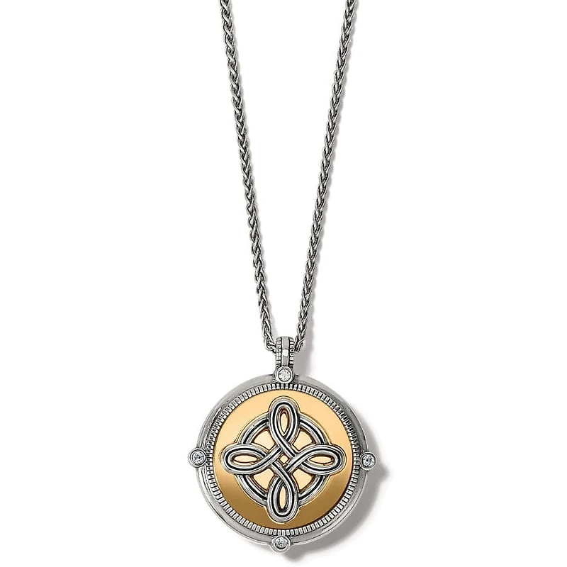 Interlok Noir Heirloom Reversible Necklace