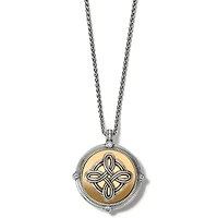 Interlok Noir Heirloom Reversible Necklace