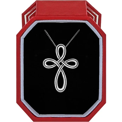 Interlok Petite Cross Necklace Gift Box