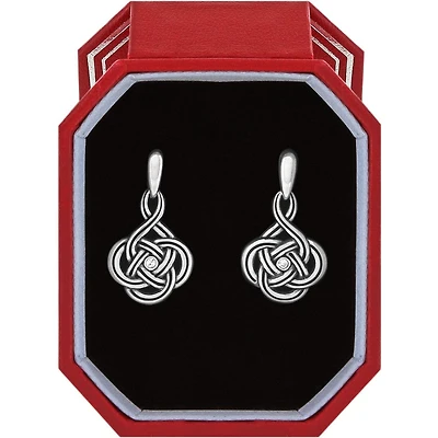 Interlok Petite Post Drop Earrings Gift Box