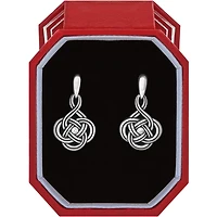 Interlok Petite Post Drop Earrings Gift Box