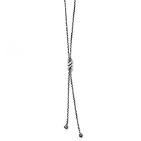 Interlok Twist Lariat Necklace