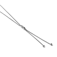 Interlok Twist Lariat Necklace
