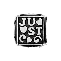 Just Married Cube Bead