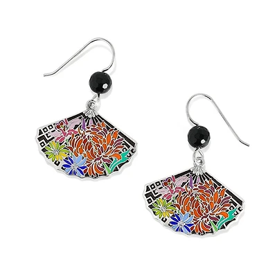 Kyoto In Bloom Fan Earrings