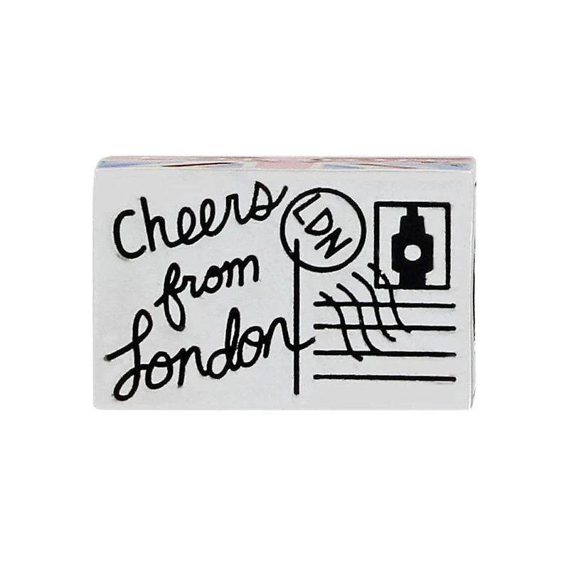 London Postcard Bead