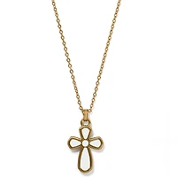 Majestic Imperial Cross Reversible Necklace